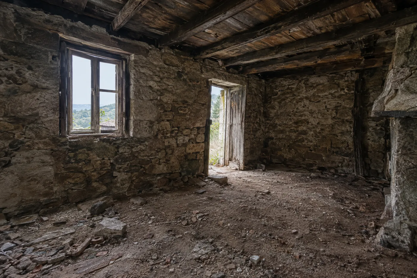 Vivienda característica de Arteixo sin reformar